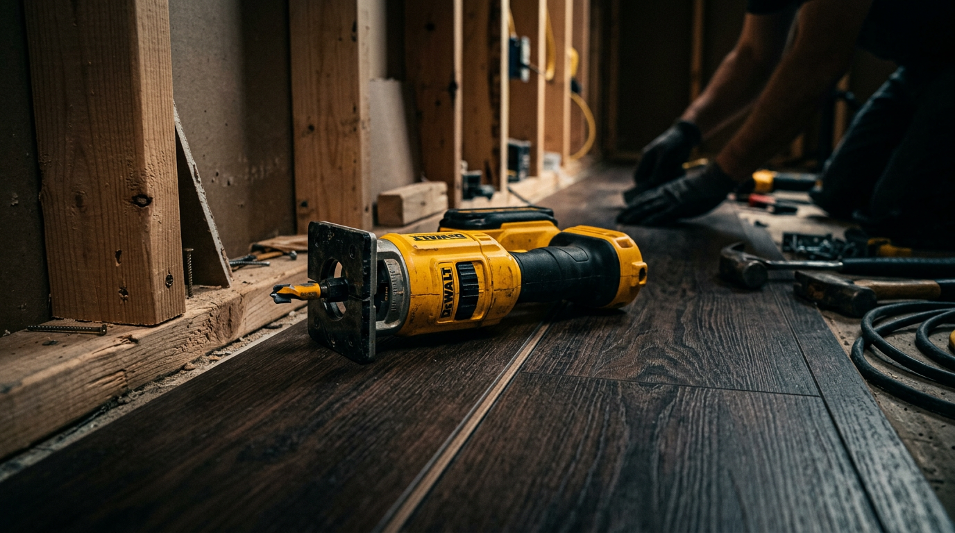 Laminate Flooring: Living Room Install