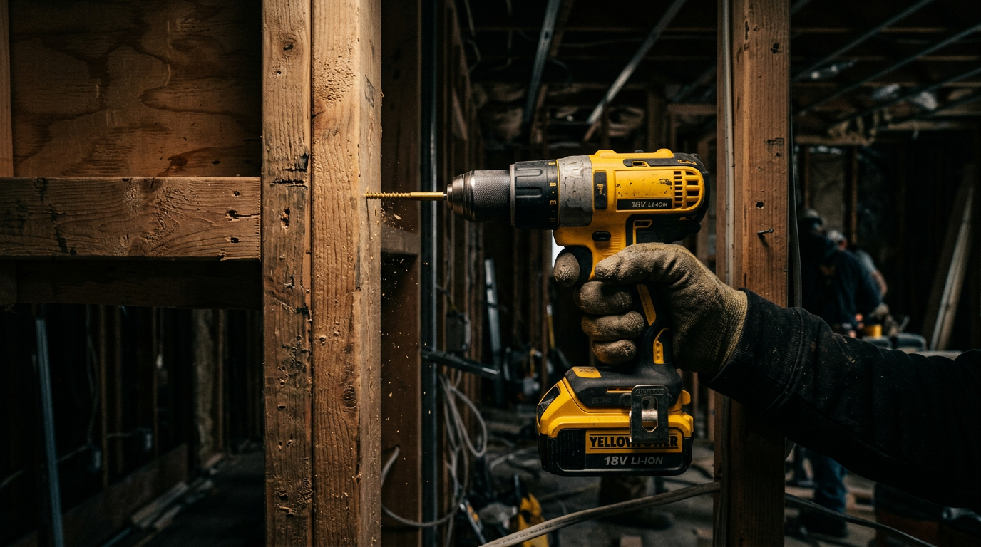Framing Project: Interior Partition Wall