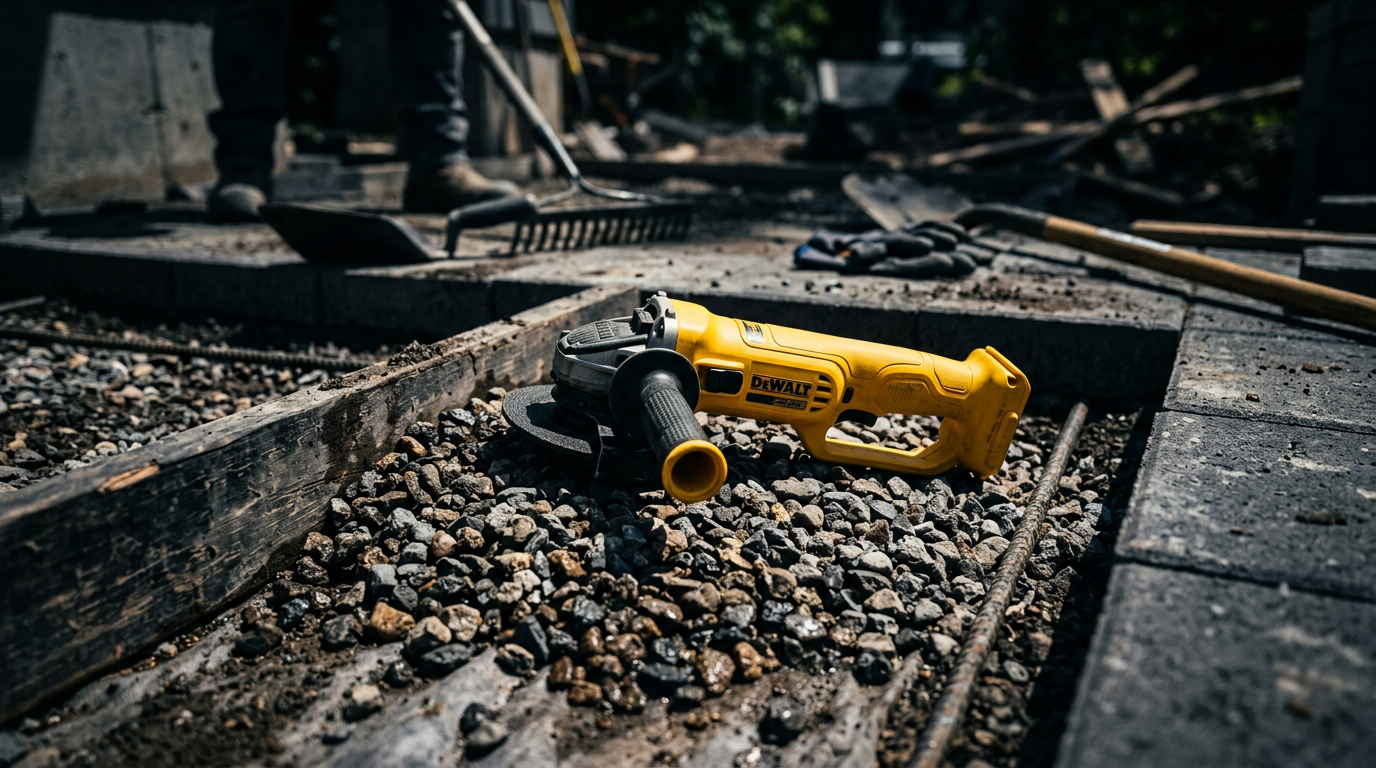 Landscaping Project: Gravel Patio Base